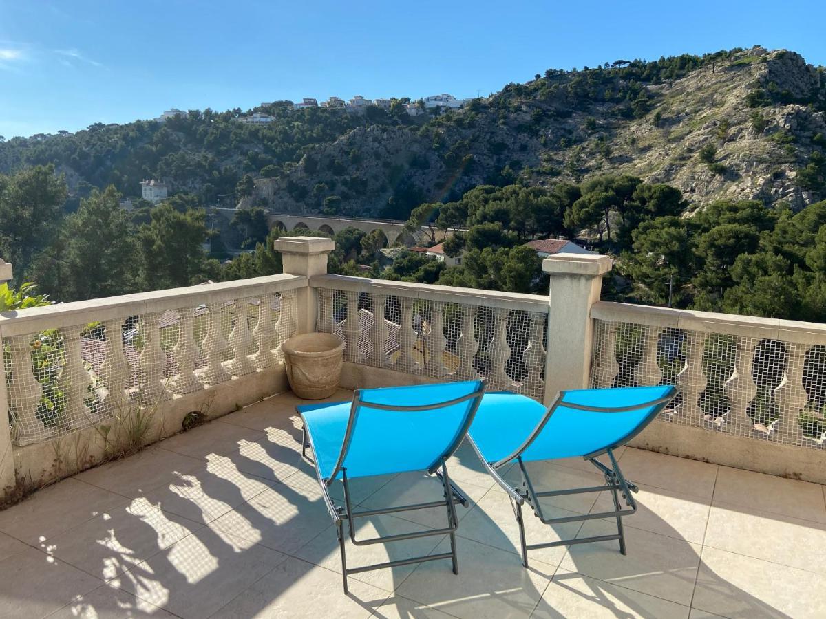 La Casa Calanquaise - Mer A 250M Accessible A Pied - T2 Spacieux Independant - Terrasse Ombragee Ensues-la-Redonne Exterior foto